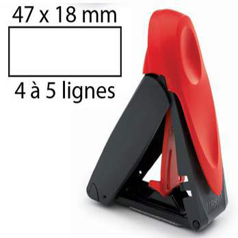 cachet tampon poche trodat mobile printy 9412 4 lignes