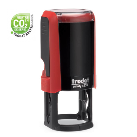 Cachet Tampon encreur Trodat 4912 (4 lignes max)