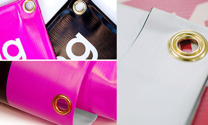 Impression banderole, bache, backlight, adhesif, micro, perforee àtunisie