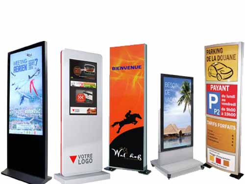 conception fabrication entretien totem plexi en Tunisie skhirat temara salé kenitra - tunisie