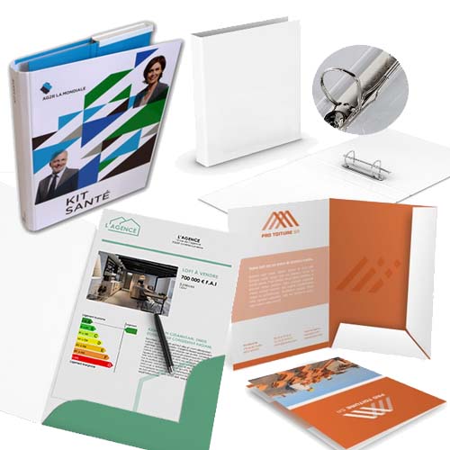 Imprimerie d'impression pochette en Tunisie chemise à tunisie