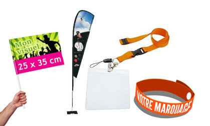 Impression sérigraphie en Tunisie : Evénementiels publicitaires