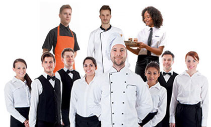 serigraphie en Tunisie : vetement restauration, cuisine et service